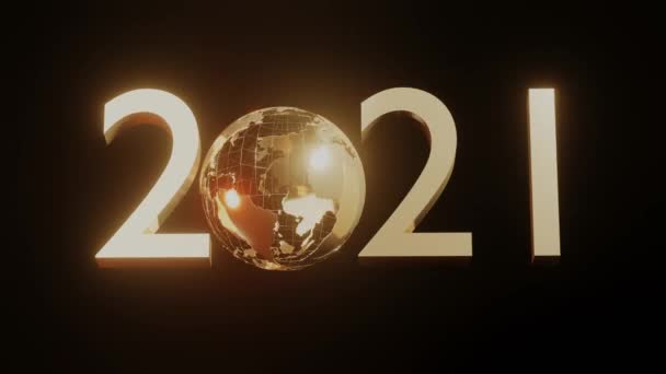 2021 대한민국의 이순신 2021 지구와 반복되는 렌더링 애니메이션 — 비디오