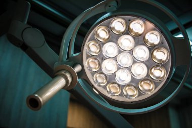 Ameliyat lambası, ameliyat ışığı, ameliyat ışığı, ameliyat odasında LED lamba.
