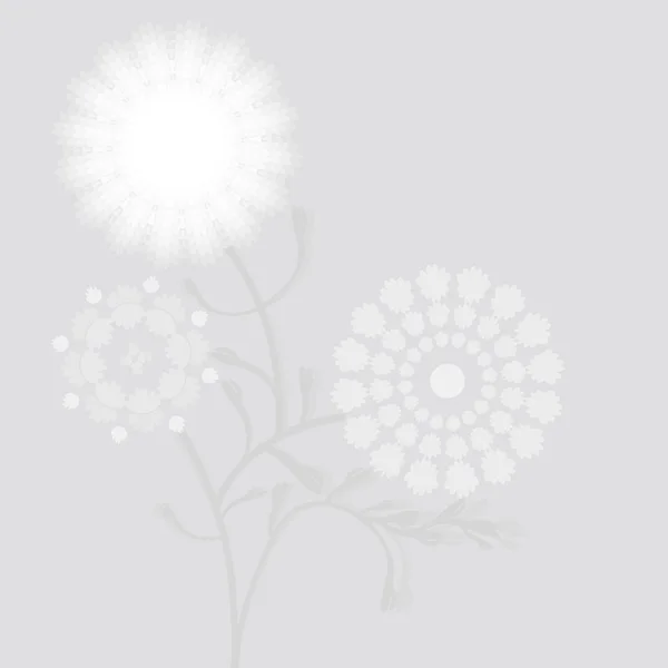 花卉卡 — 图库矢量图片