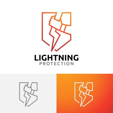 Yıldırım Koruma Kalkanı Enerji Hattı Logosu