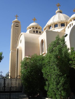 Sharm El-Sheikh, Güney Sina, Mısır-Kasım 2015: Sharm El-Sheikh 'deki Coptic Church