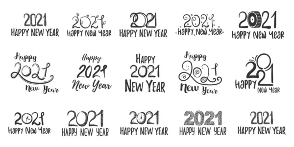 New year 2021. — Stock Vector