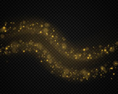 Sarı ışık çizgisi.