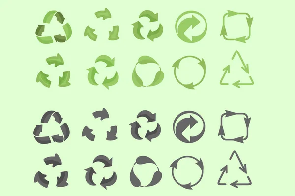 Symbole universel de recyclage. — Image vectorielle