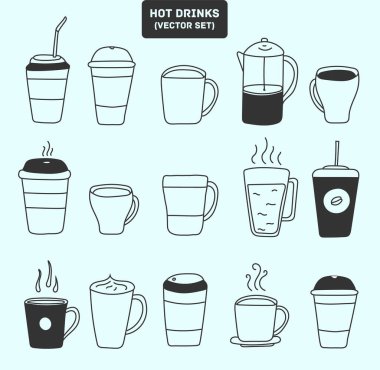 Kakao, kahve, çay.