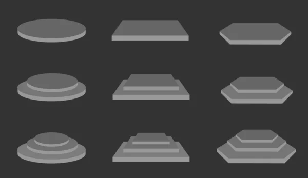 Podium, piedestał, stoisko. — Zdjęcie stockowe