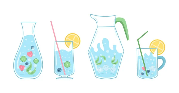 Boire plus d'eau. — Image vectorielle