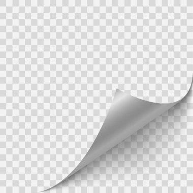 Eğri sayfa köşesi.