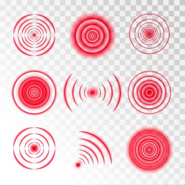 Acı çemberi kırmızı 