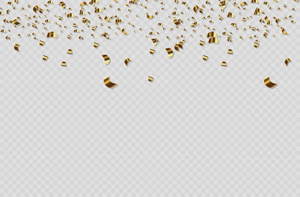 Confetti, ouropel, serpentina. — Fotografia de Stock