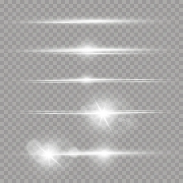 Horizontal light rays. — Stock Photo, Image