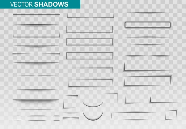 Set of shadows. — Stock Photo, Image