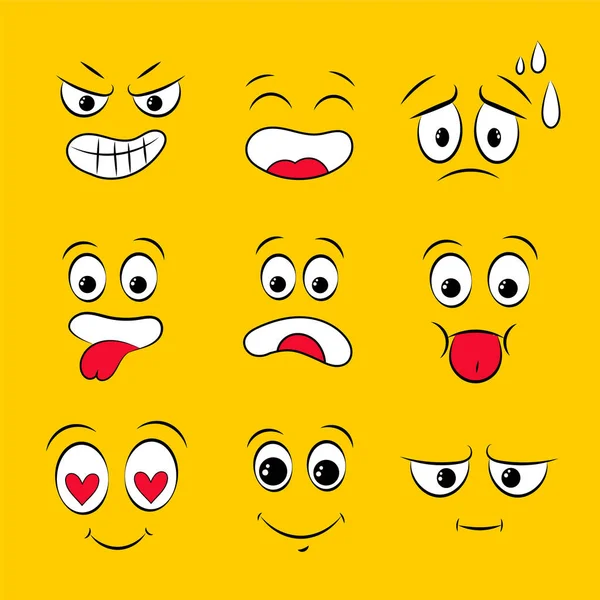 Sammlung Meme, Emoticons. — Stockfoto