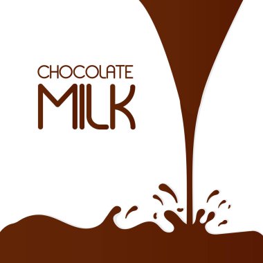 Çikolata damlaları, lekeler. 