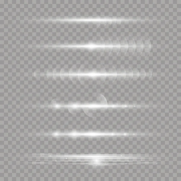 Rayos de luz horizontales. — Foto de Stock
