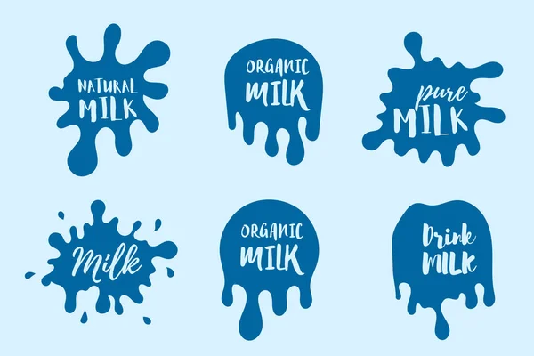 Gotas de crema de leche. —  Fotos de Stock