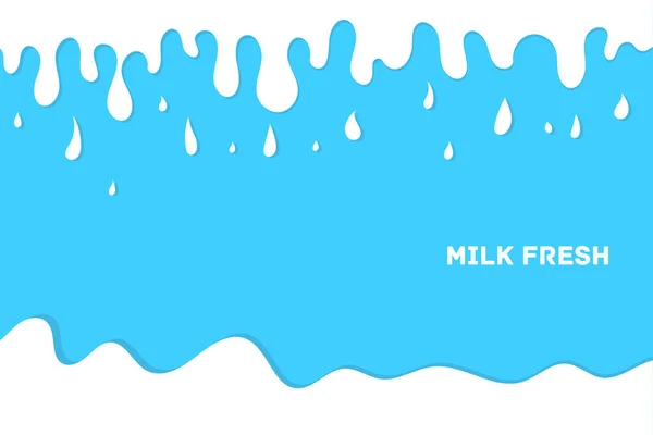 Gotas de creme de leite. — Fotografia de Stock