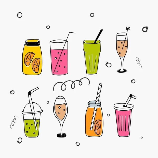 Cocktails för fest. — Stockfoto