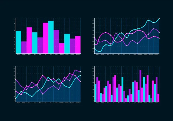 Grafici e diagrammi — Foto Stock