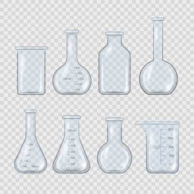 Kimyasal laboratuvar ekipmanları.