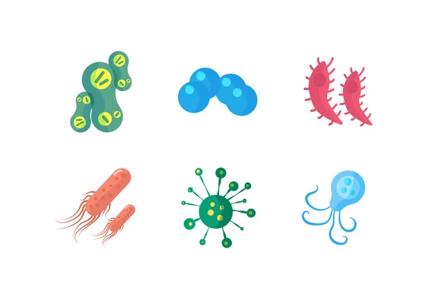 Bakterien und Keime Coronavirus. — Stockfoto
