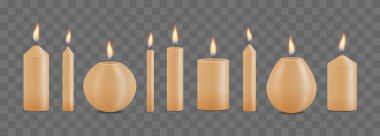 Noel, doğum günü, kilise, parti mumları..