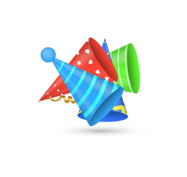 Parti şapkaları, partiler için şapkalar bayram kutlamaları