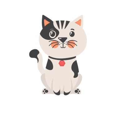 Sevimli kedi yavruları ve kedi karakterleri..