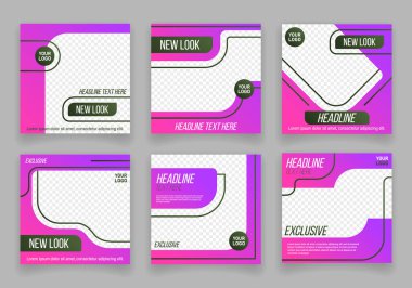  İnternet reklamları için sosyal medya tanıtımı.