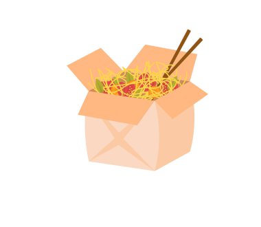 Fast street food öğle yemeği veya kahvaltı yemeği.