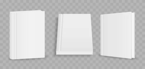 Blanco omslag, boek, boekje, brochure. — Stockvector