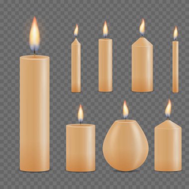 Noel, doğum günü, kilise, parti mumları..