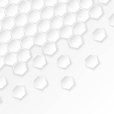 Soyut beyaz ve gri arkaplan tasarla. 