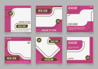  İnternet reklamları için sosyal medya tanıtımı.