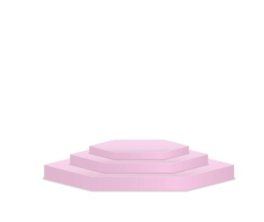 3d podyum, kaide, yuvarlak sahne, silindir. 