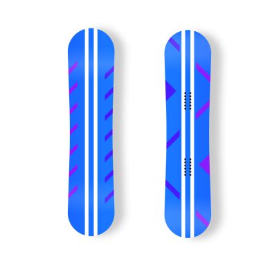 Kayak merkezi için kış sporları snowboard 'u simgeleri.
