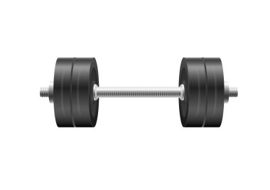 Metal 3D dambıl, fitness için çelik halterler.