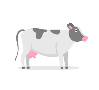 Sevimli çizgi film karakterleri, çiftlik hayvanları..