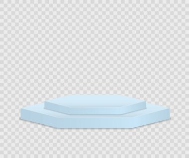 3d podyum, kaide, yuvarlak sahne, silindir. 