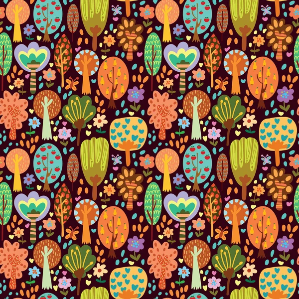 Outdoor concept seamless pattern — Stockvector