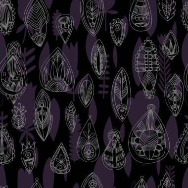 Dikişsiz çiçek retro arka plan