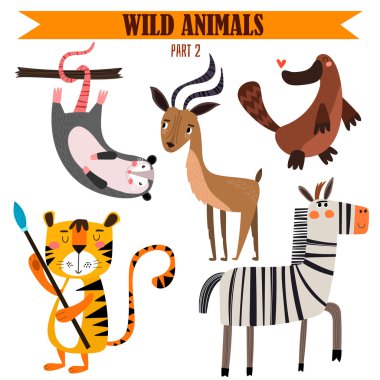 vahşi hayvanlar kümesi