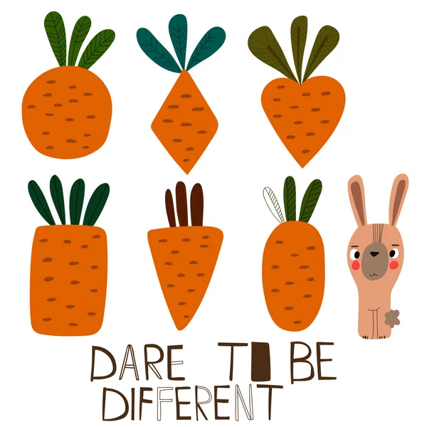 Osez être différent — Image vectorielle