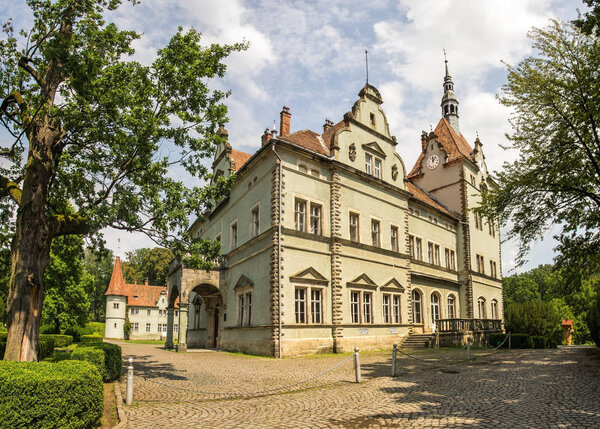 Old Schonborn castle in Chenadievo