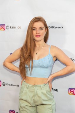 Jade Patteri, 1 Mayıs 2021 'de Bell Canyon, CA' da bulunan özel konutta Genç Hollywood Sosyal Medya Partisine katıldı.