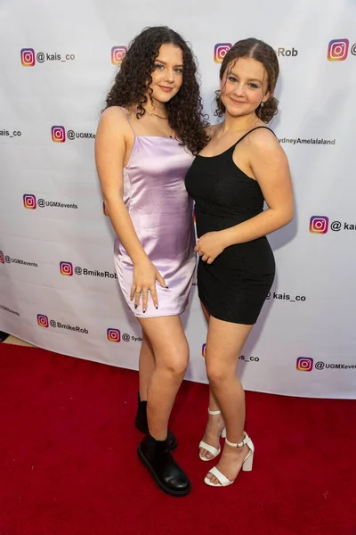 Ashley Keefe Lindsey Keefe Nehmen Mai 2021 Der Young Hollywood — Stockfoto