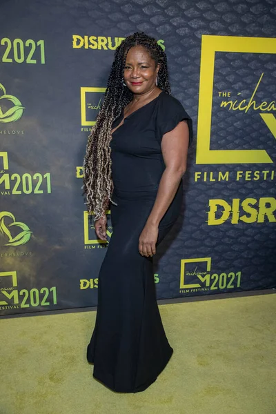 Tonya Pinkins Részt Vesz Micheaux Filmfesztiválon Tlc Kínai Színházban Hollywood — Stock Fotó