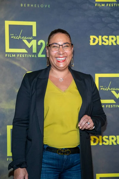 Nina Brooks Részt Vesz Micheaux Film Festival 2021 Záróestjén Tlc — Stock Fotó