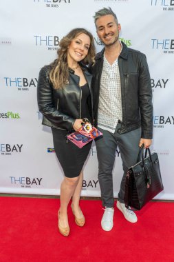 Cassandra Flores, A.J. Mayers, BaY 'ın 2 Parçalık Sezon Finali' nin Özel Açık Hava Gösterimi 'ne katıldı! 8 Mayıs 2021 'de Los Angeles, Kaliforniya' daki özel konutta.