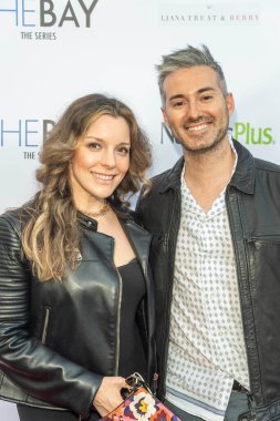 Cassandra Flores, A.J. Mayers, BaY 'ın 2 Parçalık Sezon Finali' nin Özel Açık Hava Gösterimi 'ne katıldı! 8 Mayıs 2021 'de Los Angeles, Kaliforniya' daki özel konutta.